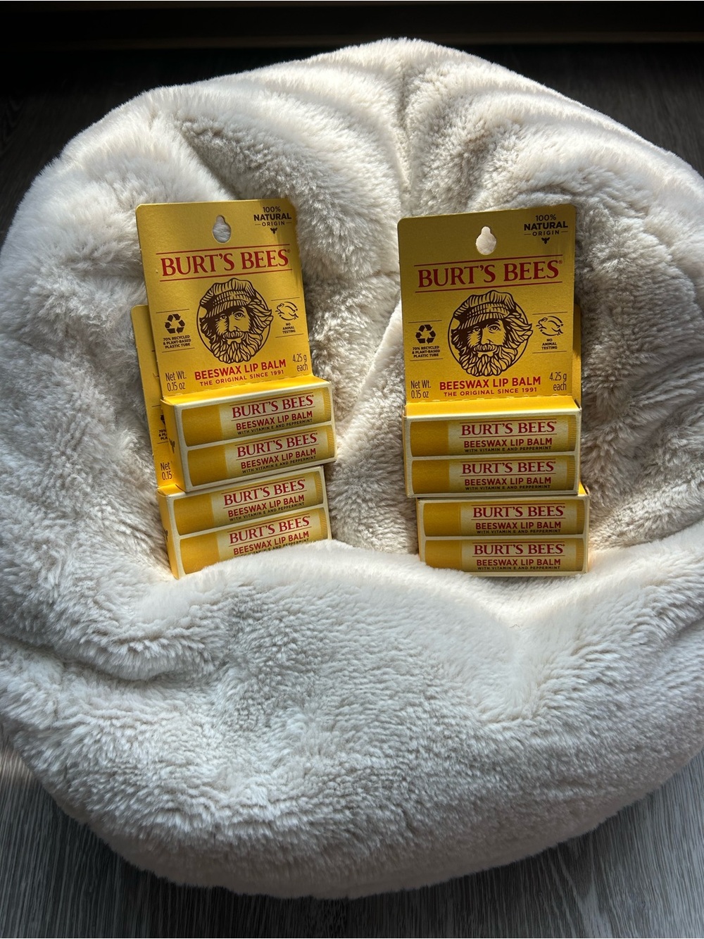 Burt's Bees Beeswax Lip Balm Lot